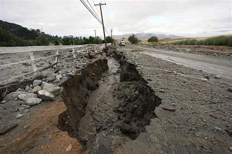 California mountain and desert towns dig out of the mud tropical storm